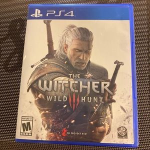 PS4 game the Witcher